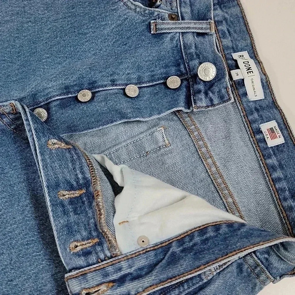 Re/ done Straight Leg Jeans - Picture 9 of 13